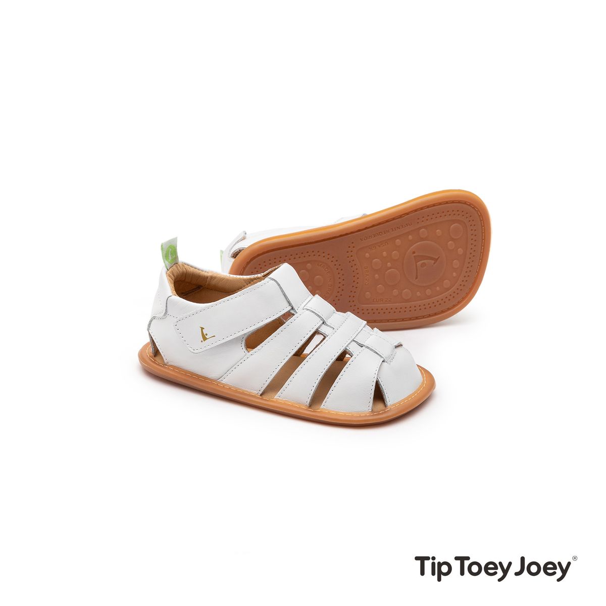 Sandálias Sandy White - tip toey joey