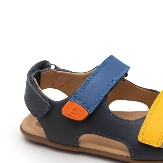 Sandálias Explorer Blue Tang (marcha adquirida) - Tip Toey Joey