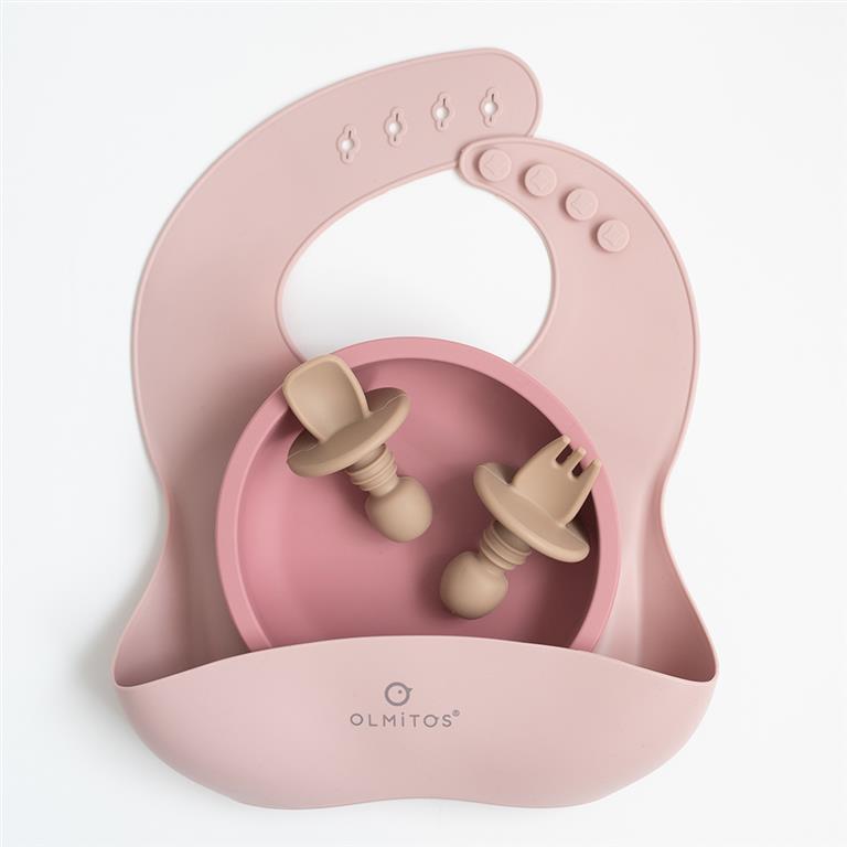 Conjunto de Alimentação Silicone 4 peças - Olmitos