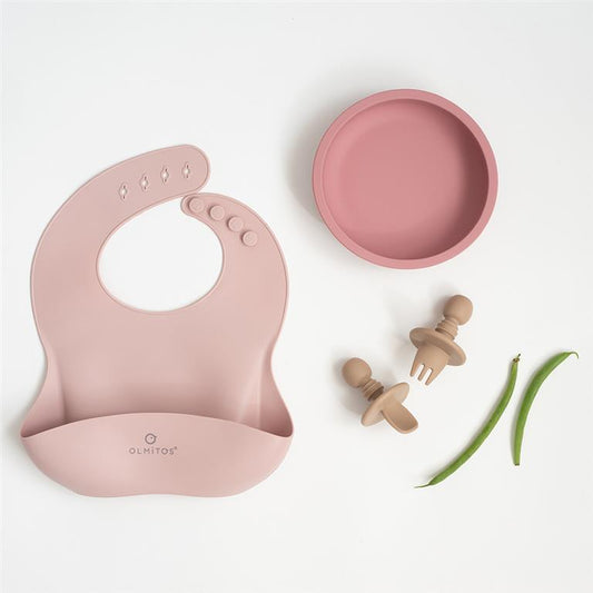 Conjunto de Alimentação Silicone 4 peças - Olmitos