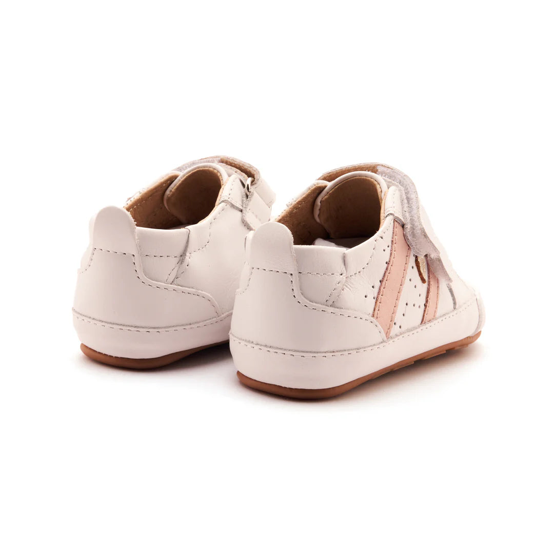 Sapatilhas Baby Bounce Powder Pink/Gold- Old Soles
