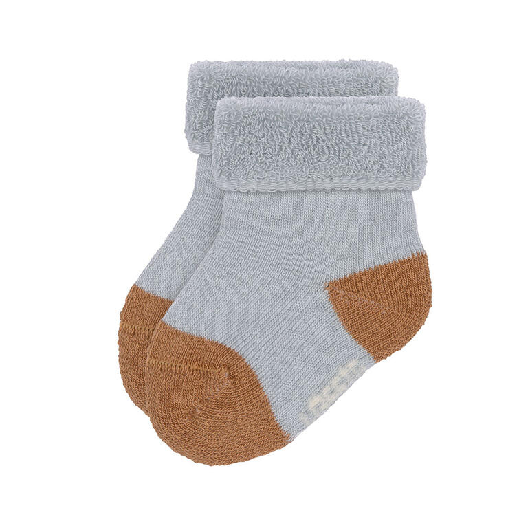 Meias Respeitadoras Lassig BLUE/ CARAMELO- Conjunto de 3 Unidades