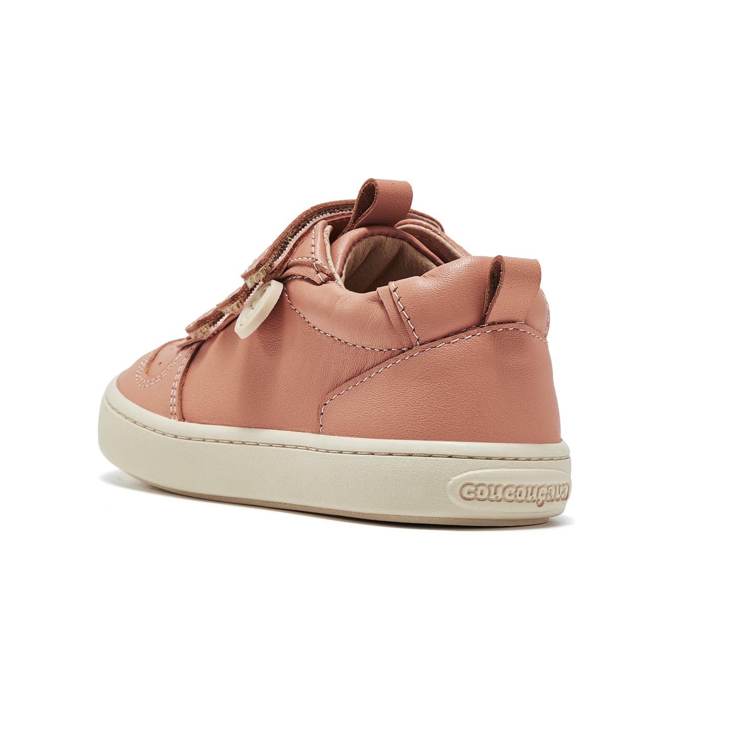 Sapatilhas Coucouçava-Dot Peach Pink- Marcha completa