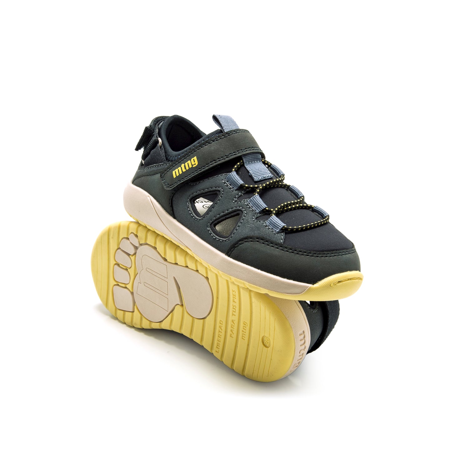 Sandálias Sneakers Free Kids- Brida Marino