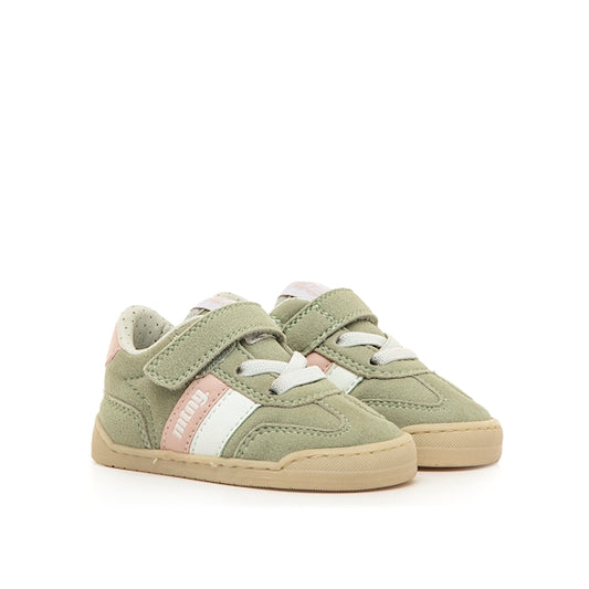 Sapatilhas Mustang baby free- PLUTON VERDE JADE / MODERN ROSA CLARO
