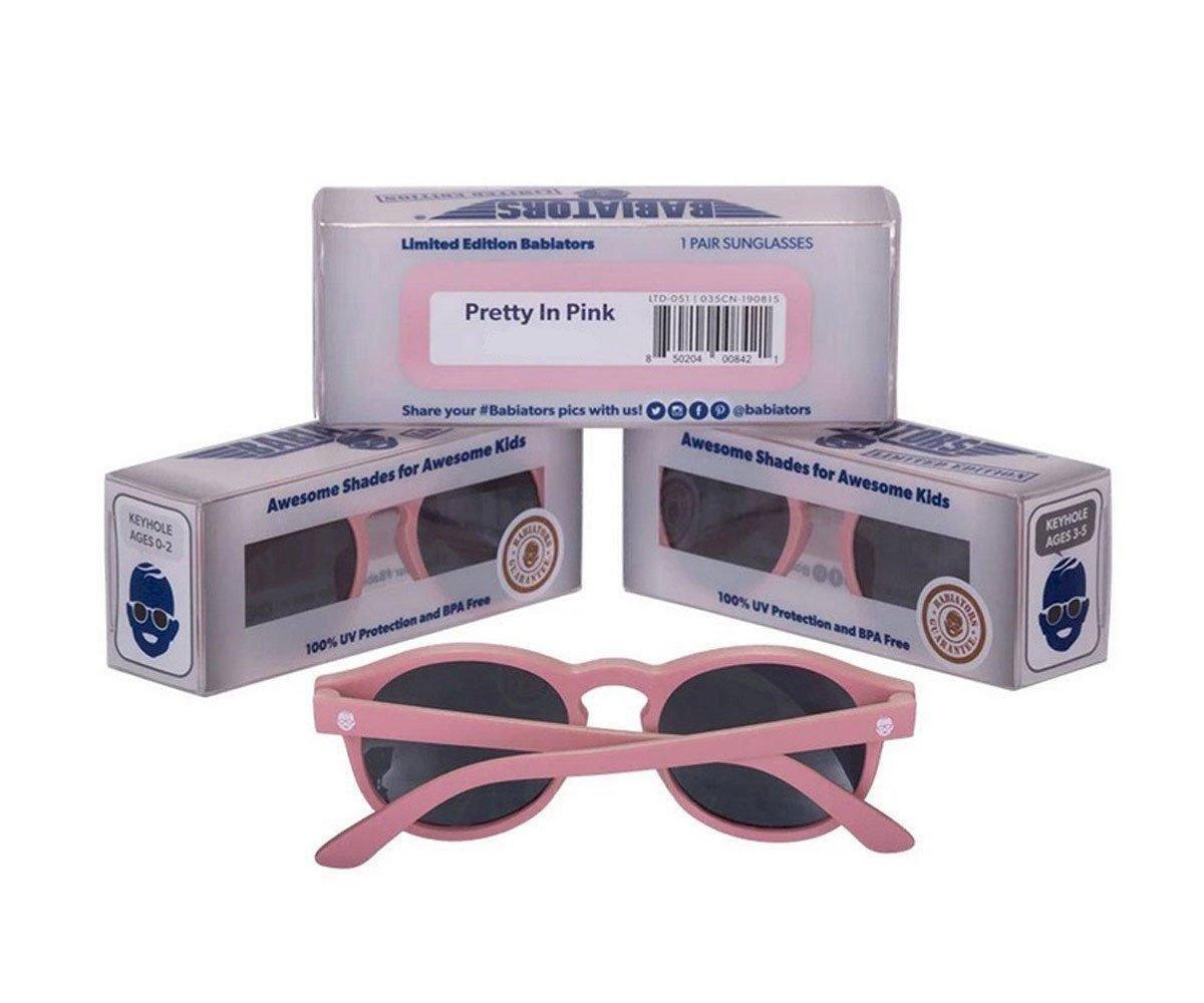 Óculos de sol flexíveis Keyhole Pretty in Pink- 6+