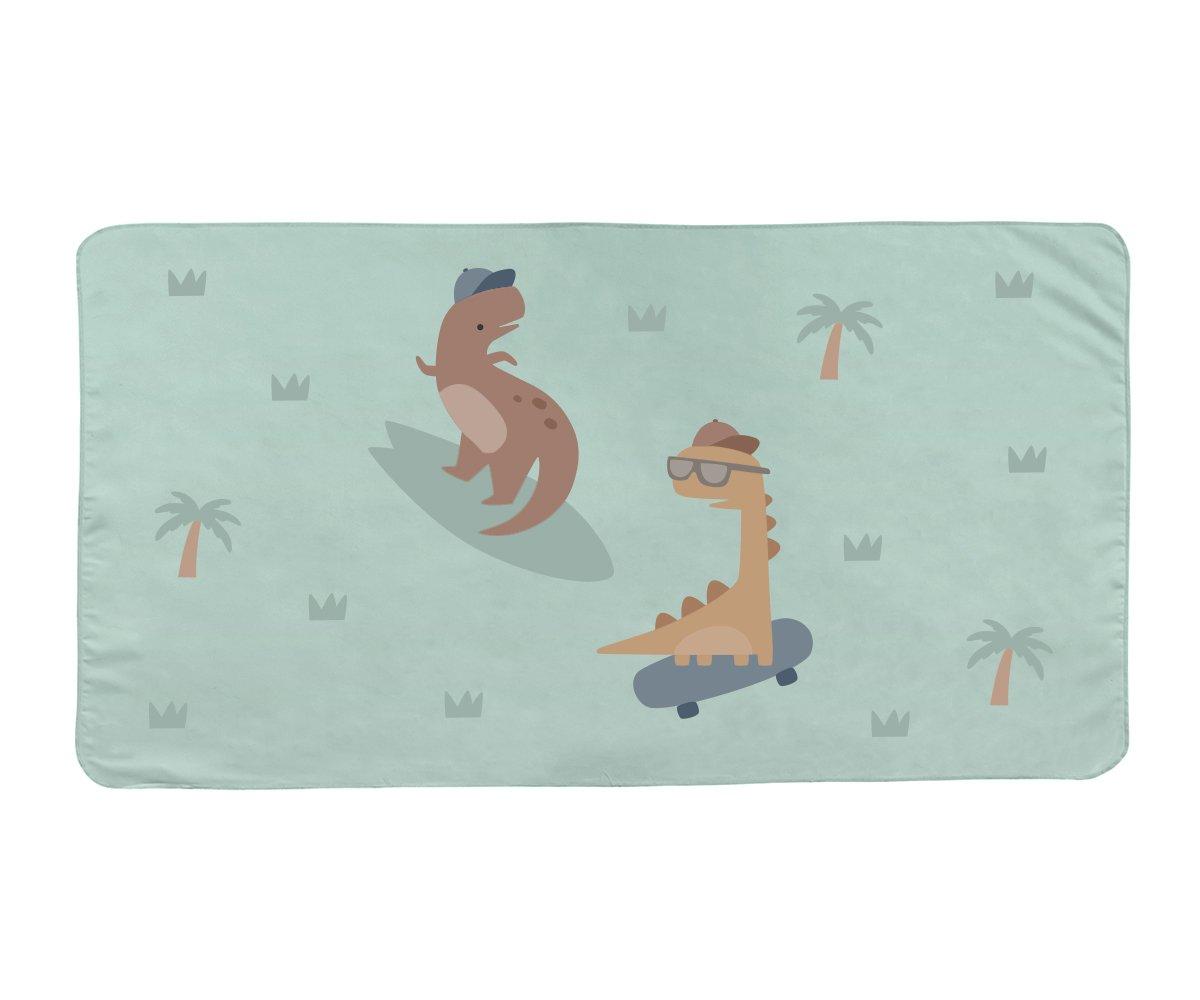 Toalha Praia Microfibra Cool Dinos-Monneka