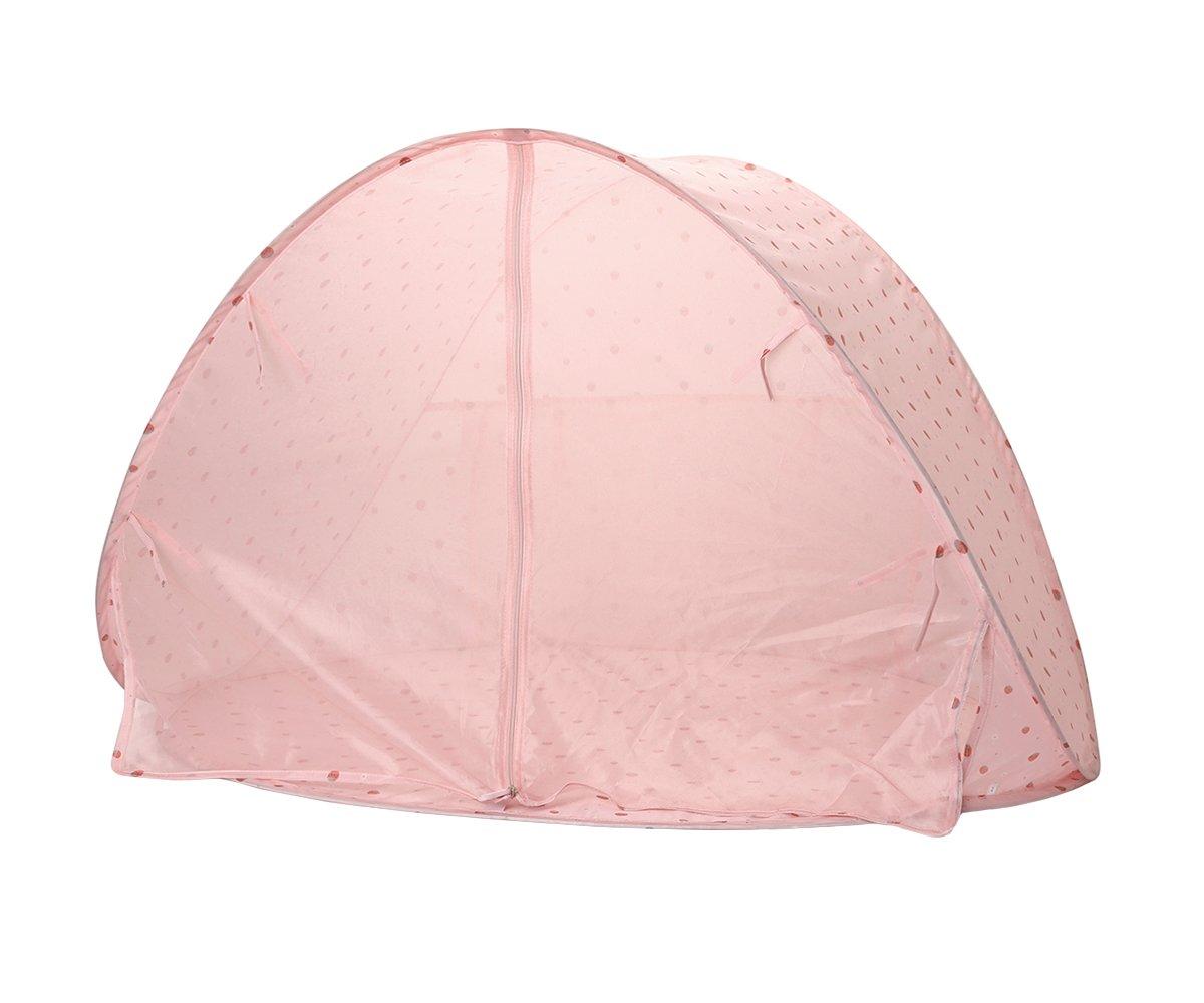 Tenda Pop-Up Mini com Protetor Anti-mosquitos Strawberries- Monneka