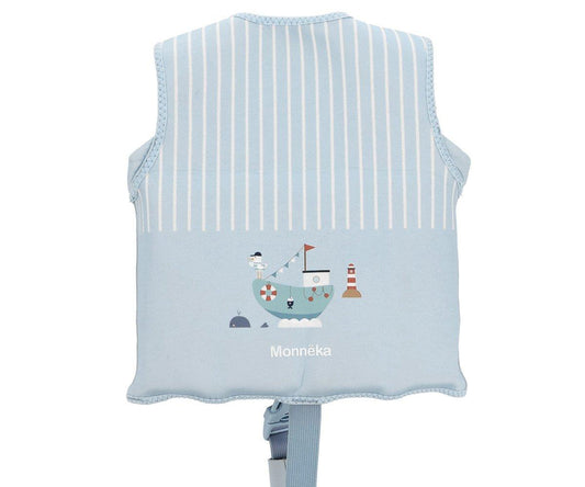 Colete flutuador Aprendizagem Fishing Boat - Monneka