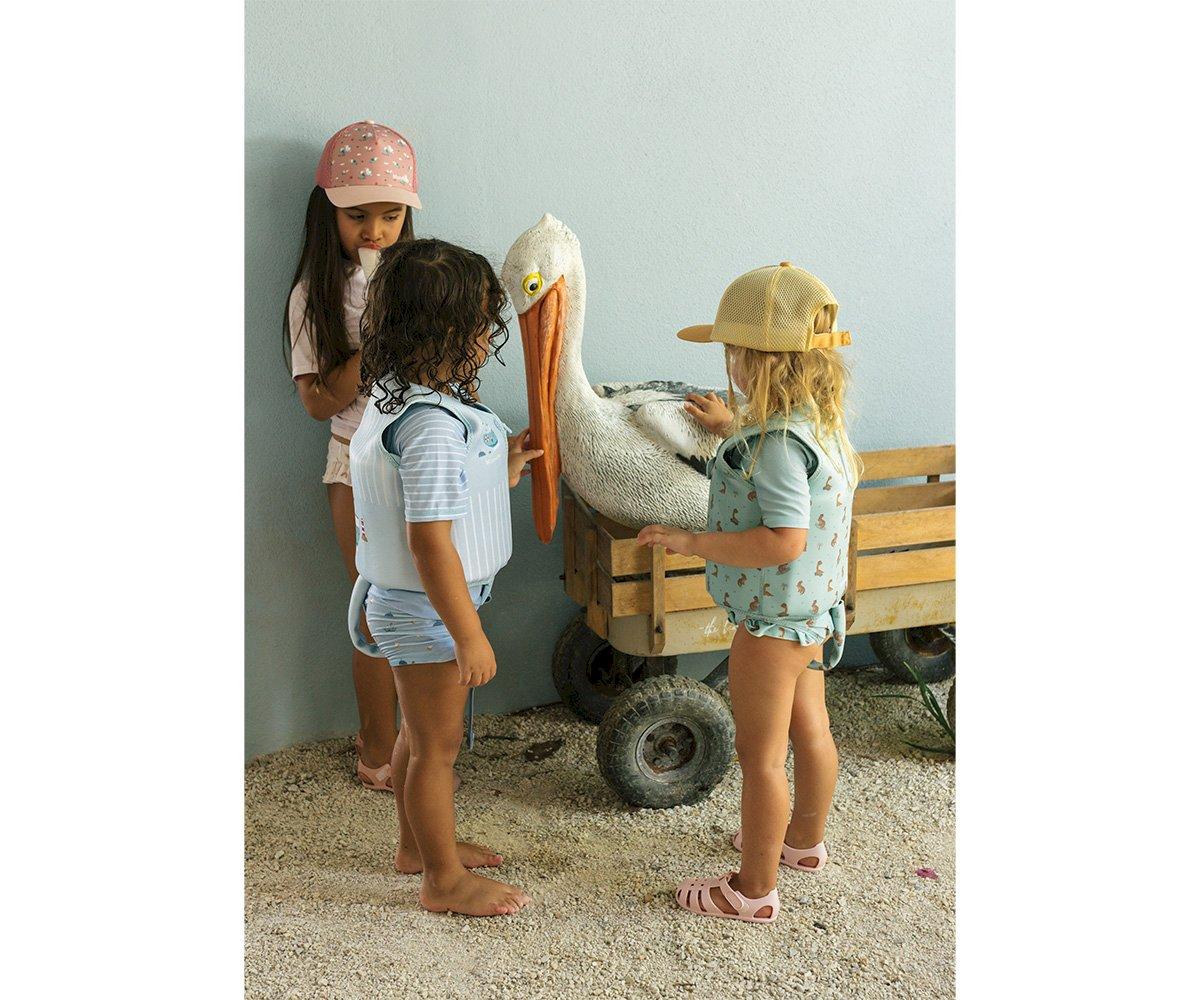 Colete flutuador Aprendizagem Fishing Boat - Monneka