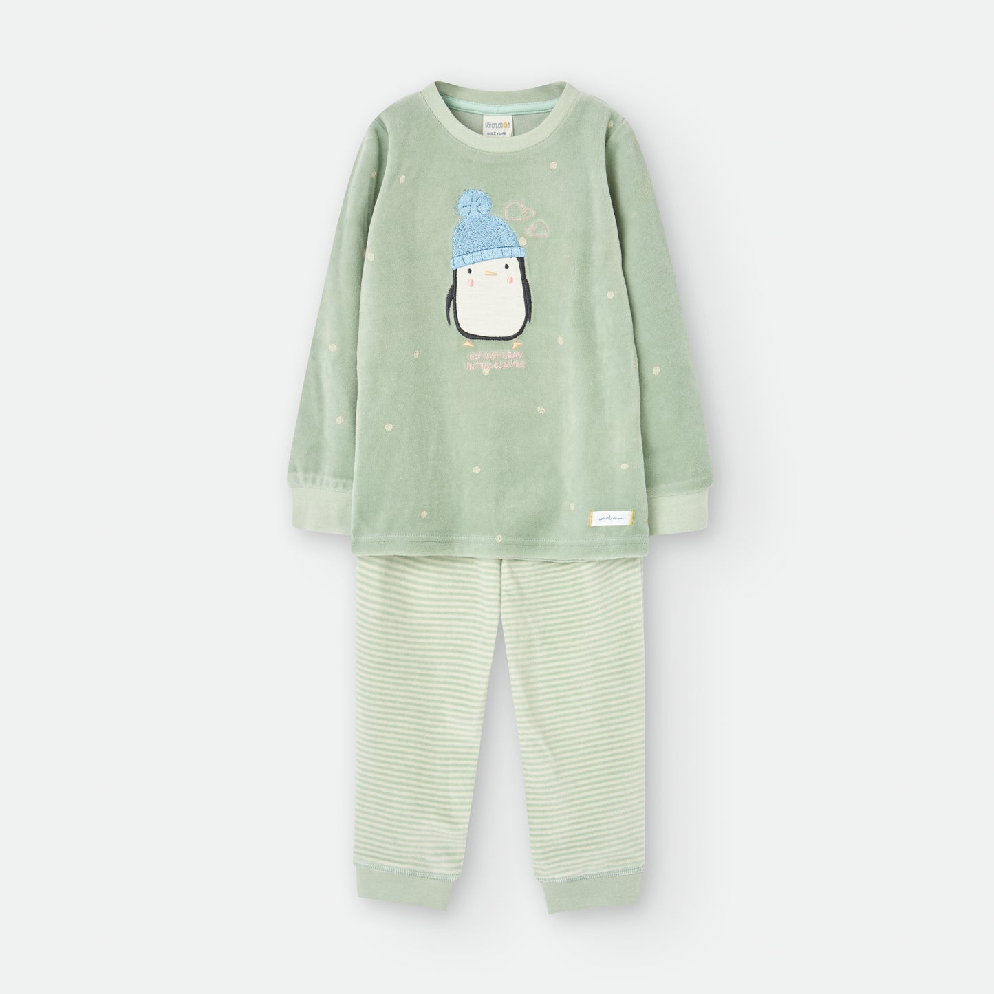 Pijama Infantil Pinguim -Waterlemon