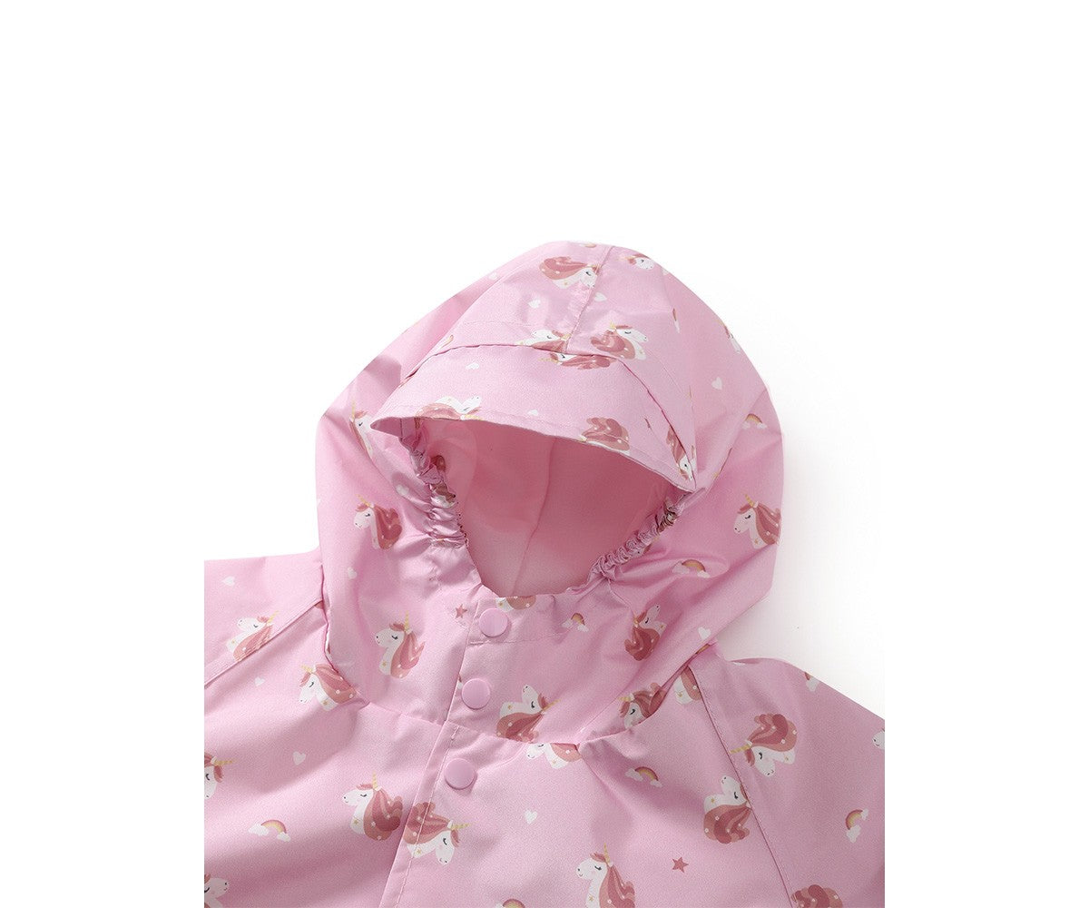 Capa de chuva infantil Magical Unicorn