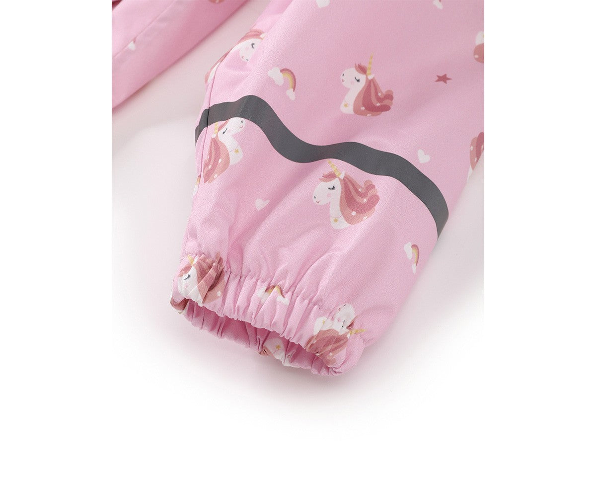 Capa de chuva infantil Magical Unicorn