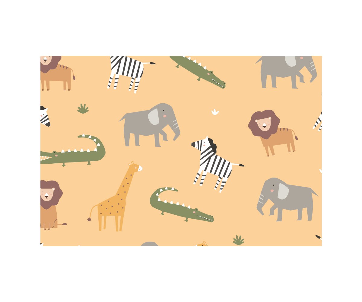 Mochila infantil Anti-areia Wild Animal- Monneka