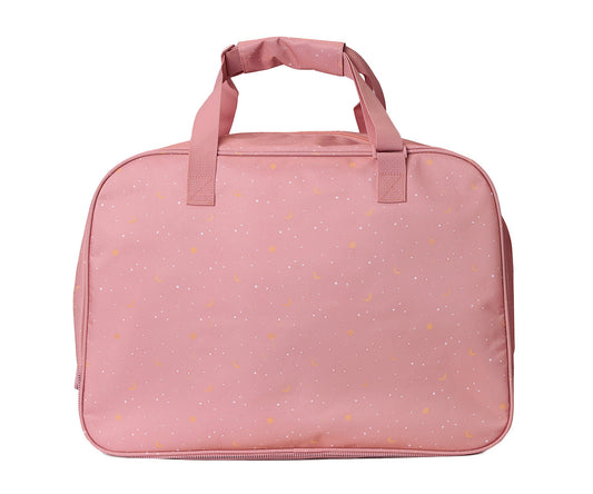 Bolsa de Praia com Rede Whale Pink - Monneka