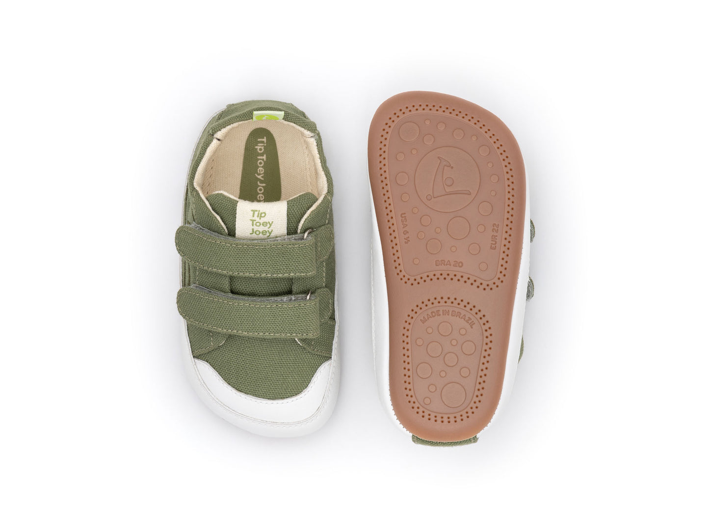 Ténis Bossy Green Pistache (Vegan)-Tip Toey Joey