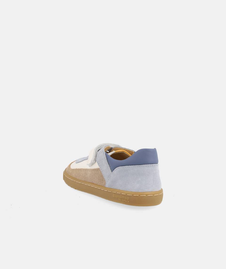 Sapatilhas Berlin Azul e bege -Blanditos By Crio's