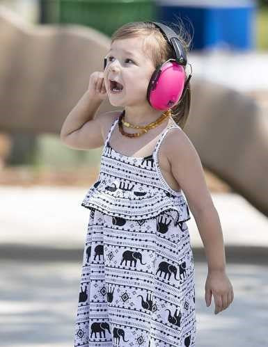 AURICULARES BANZ ANTI RUIDO FUSCIA KIDZ +3 anos
