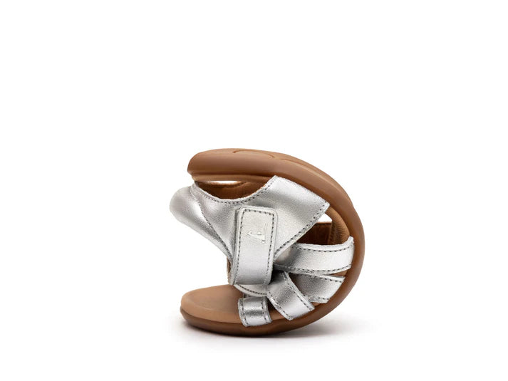Sandálias Criss Cross Silver (marcha completa)- Tip Toey Joey