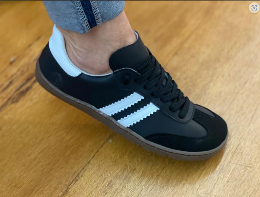 Sapatilhas adulto "Samba" Black-Coqueflex