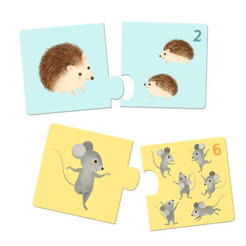 Puzzle duo - Animais Bebés