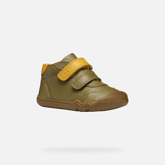 Botas steppieup baby- Pistacho/Ocre- Geox