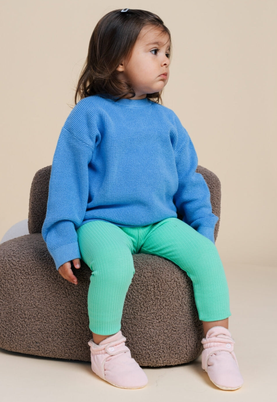 Baby Booties Fluffy Cotton Candy - Zás Trás for Babies