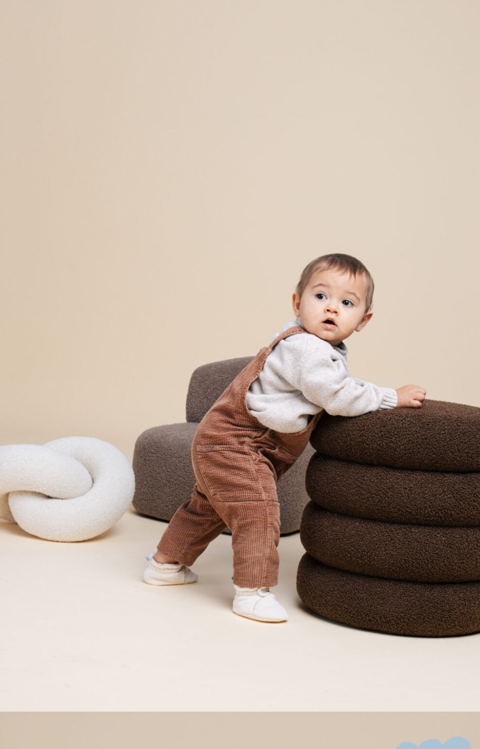 Baby Booties Fluffy Merengue Pie- Zás Trás for Babies