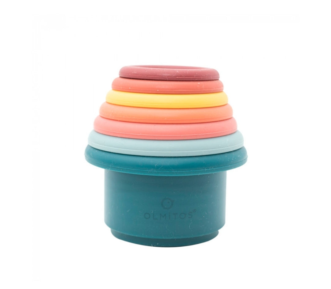 Copos impilhaveis de silicone - Olmitos