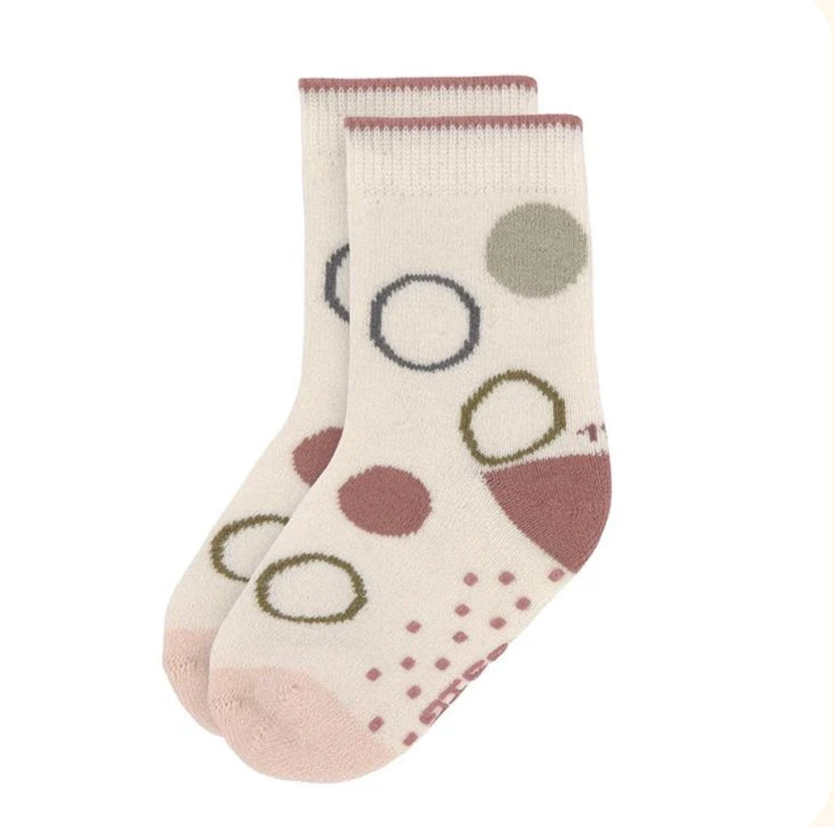 Pack 2 Meias Antiderrapantes Inverno Rosa - Lassig