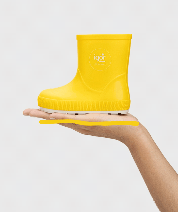 Galochas Yogi Náutico Amarillo-Igor