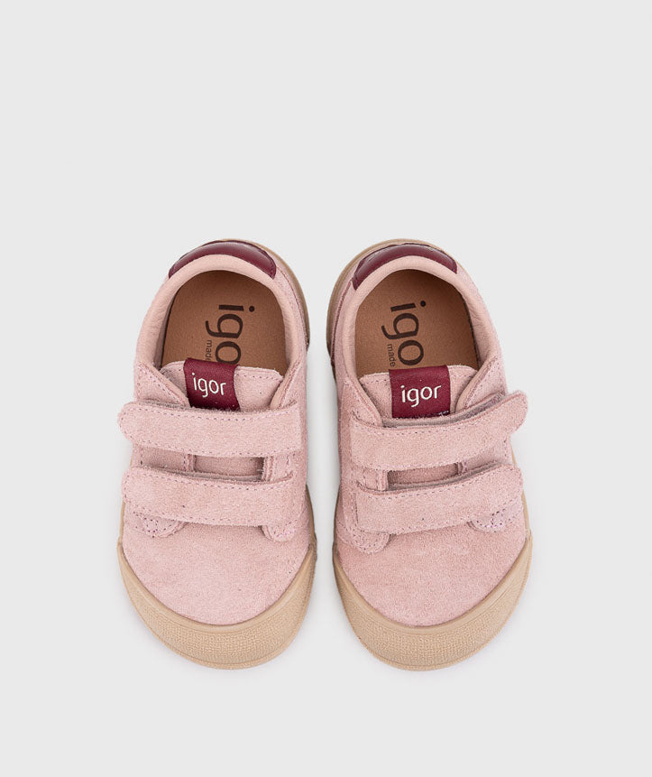 TENNIS SUEDE ROSA-Igor