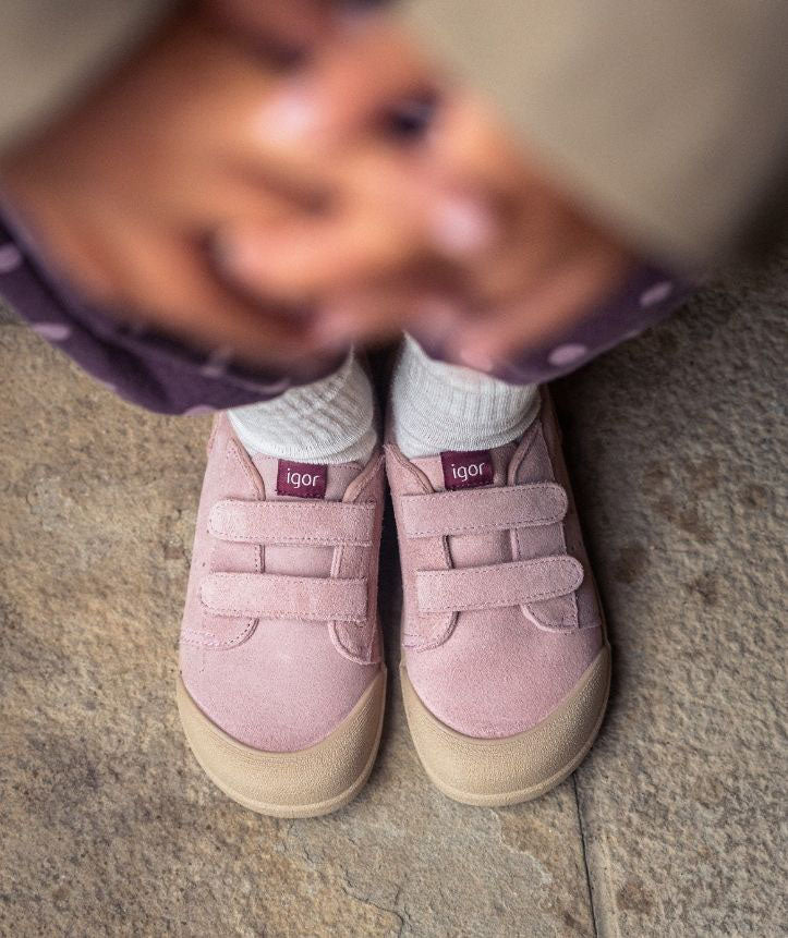 TENNIS SUEDE ROSA-Igor