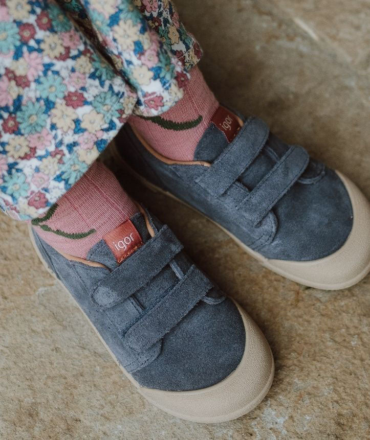 TENNIS SUEDE GRIS AZ-Igor