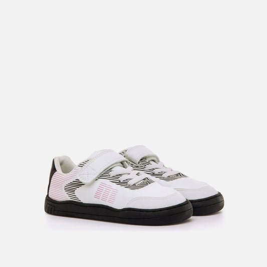 Sapatilhas Multidesportivas Mustang Free Kids-Action PU NEGRO E ROSA