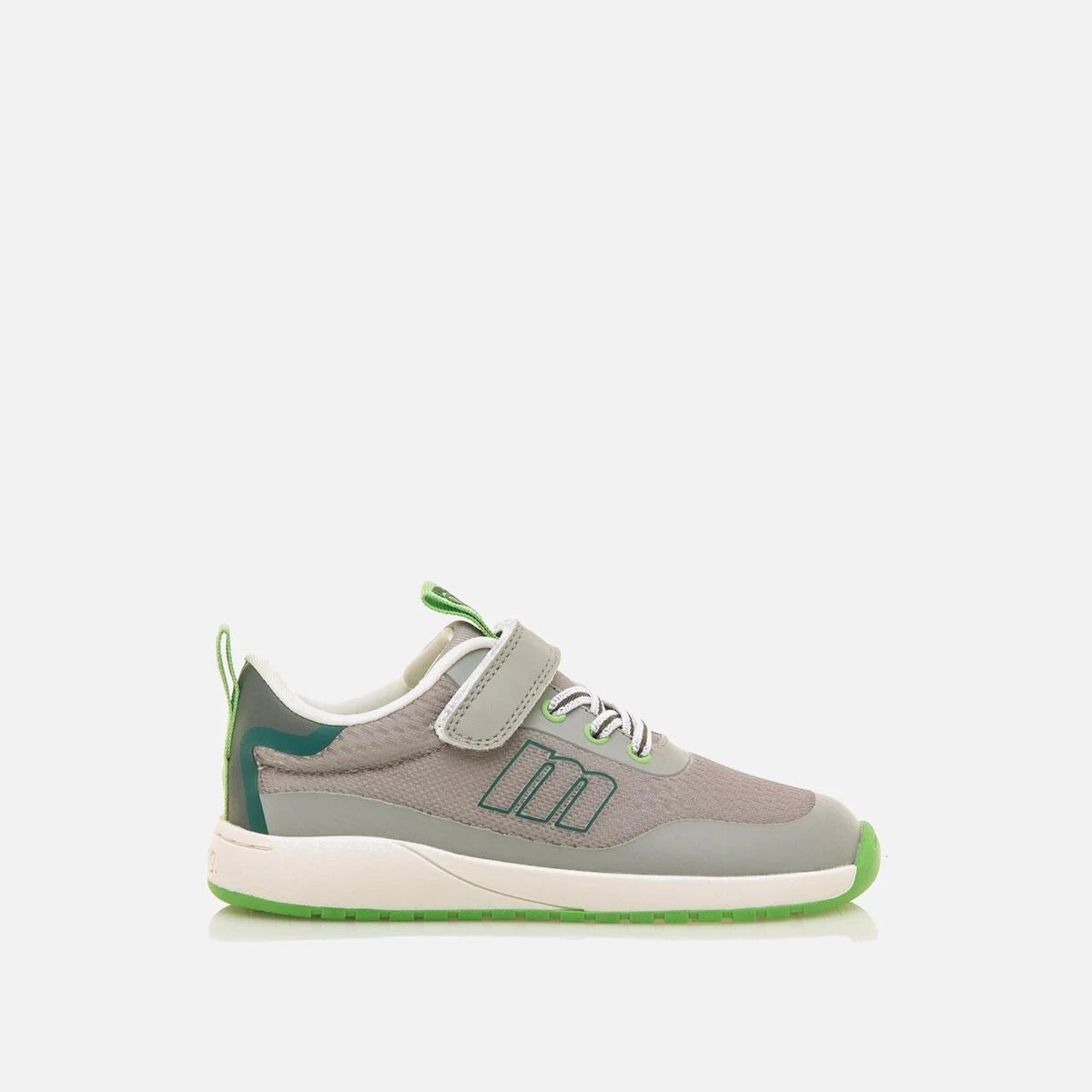 Sapatilhas Desportivas Vegan Mustang- Cinzento e Verde