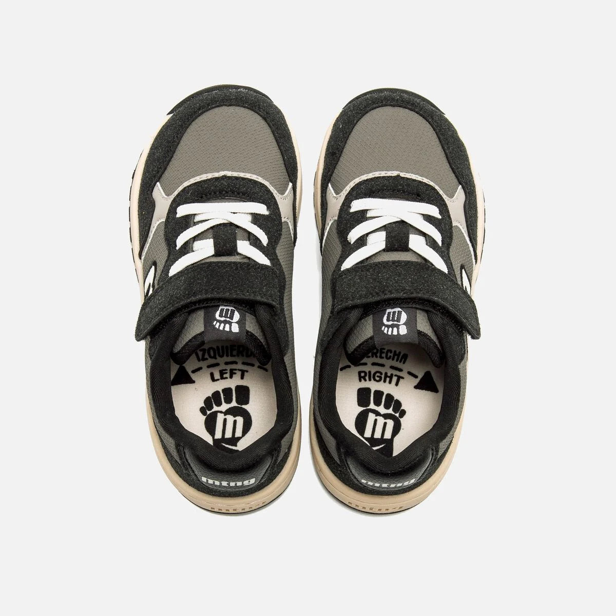 Sapatilhas Mustang Free Kids-Plity Gris Oscuro