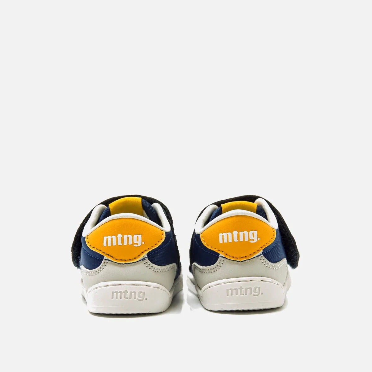 Sapatilhas Mustang Free baby- Azul e laranja