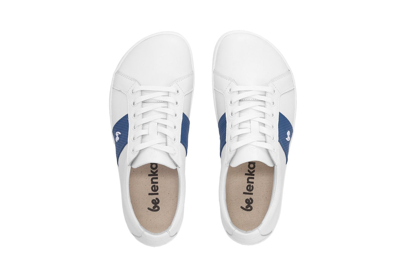 Tênis Barefoot Be Lenka Elite - Branco & Azul Escuro