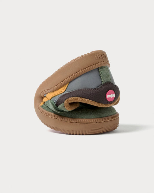 Sapatilhas Lejan One- Mineral Gray / Mustard