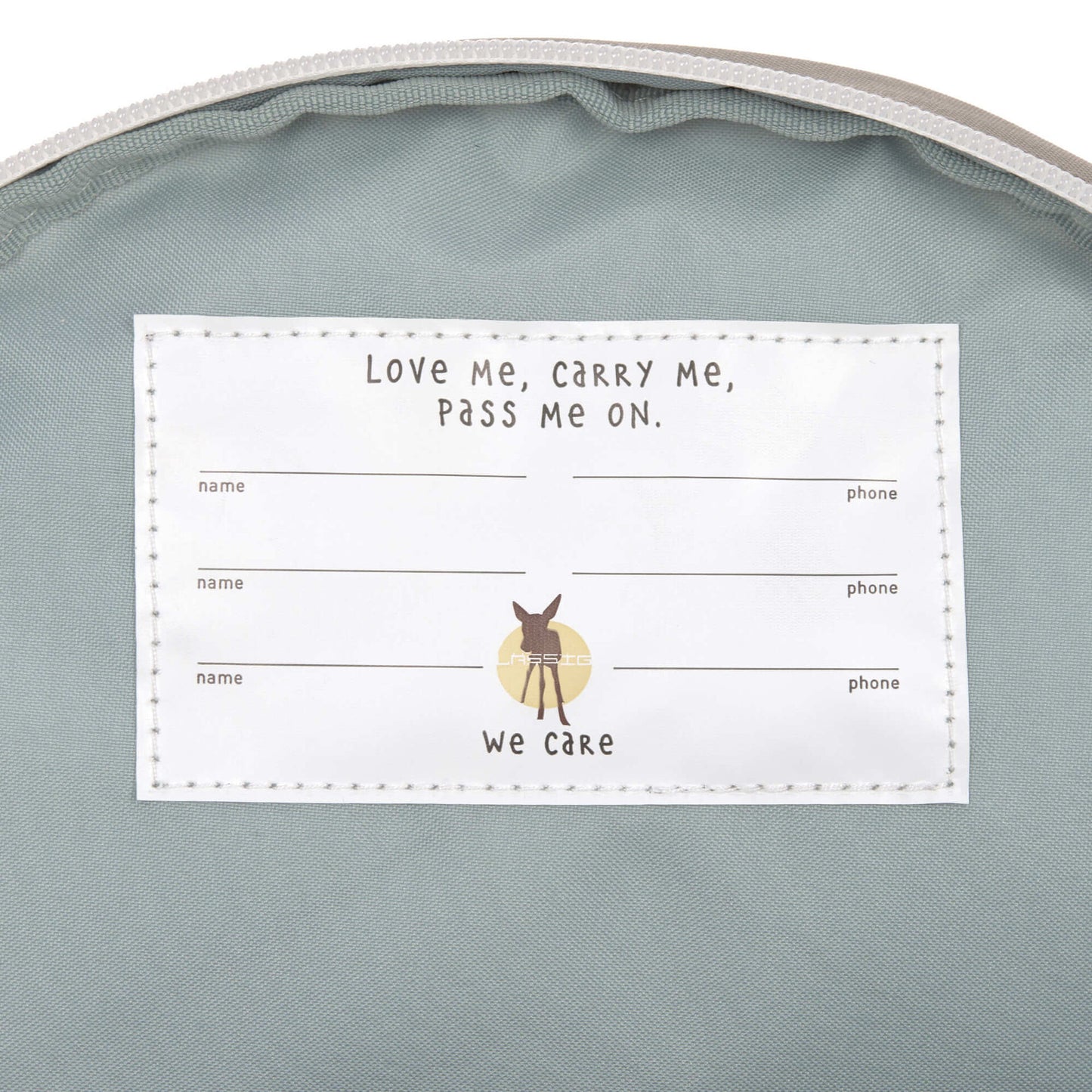 Mochila pequena- Leão- Lassig