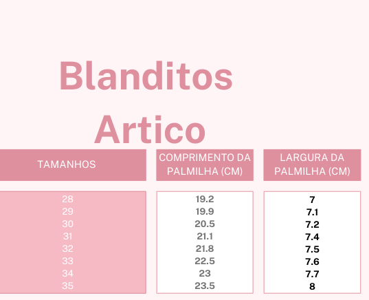 Sandália Artico Fresh- Blanditos By Crio´s