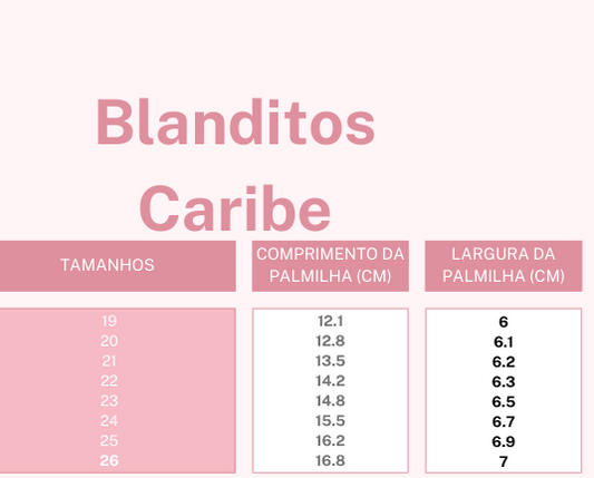 SANDALIA Caribe Rosa- Blanditos