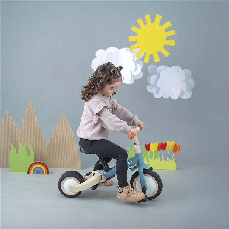 TRICICLO MULTIFUNCIONAL 5 em 1- Gyro Azul