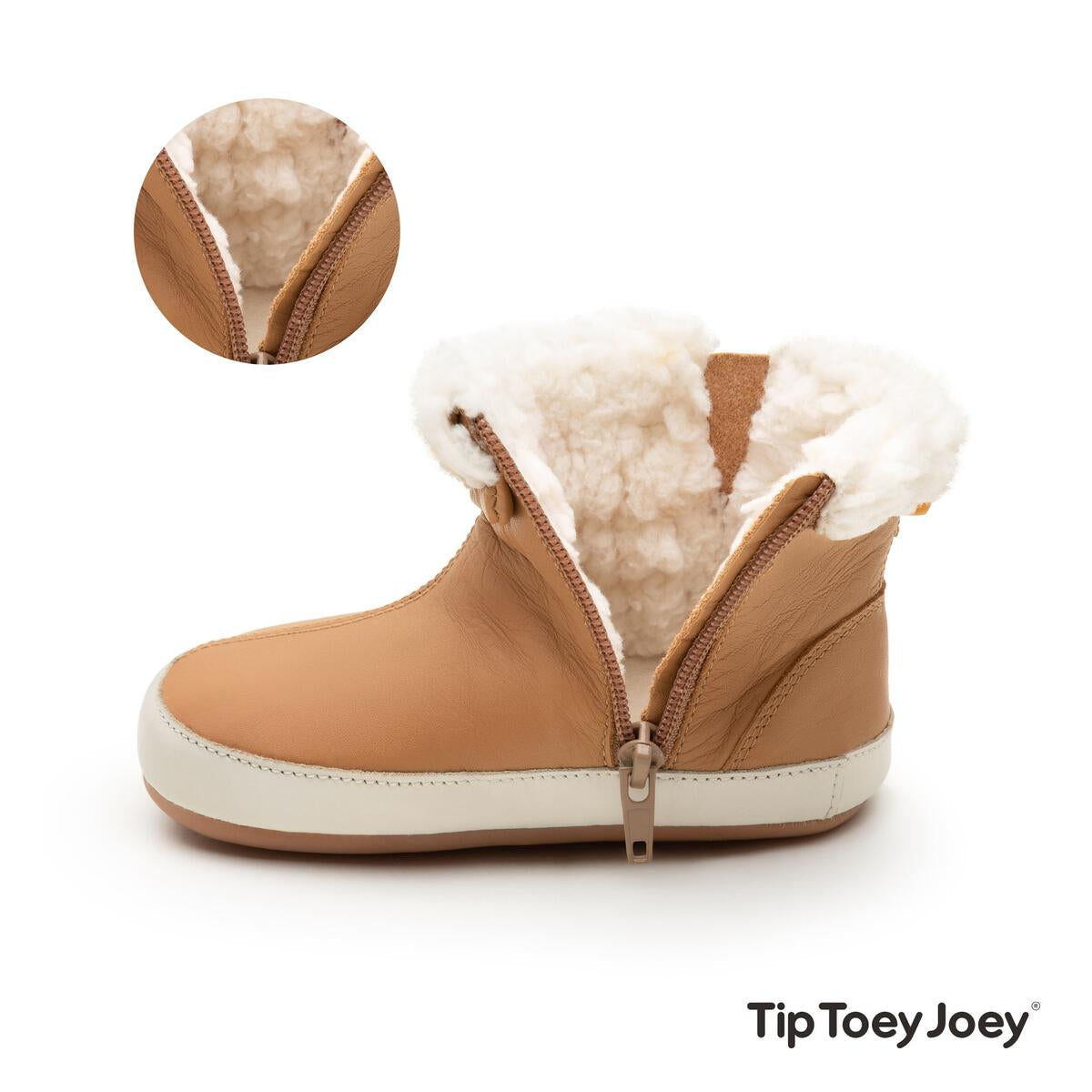 Botas Dobby Caramelo - Tip Toey Joey