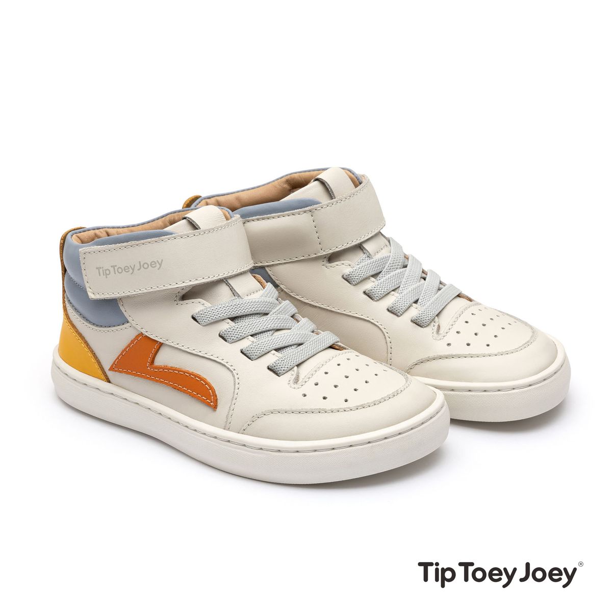 Botas LANDY HIGH-TOP TAPIOCA/ TANGERINE/ CAJA- Tip Toey Joey