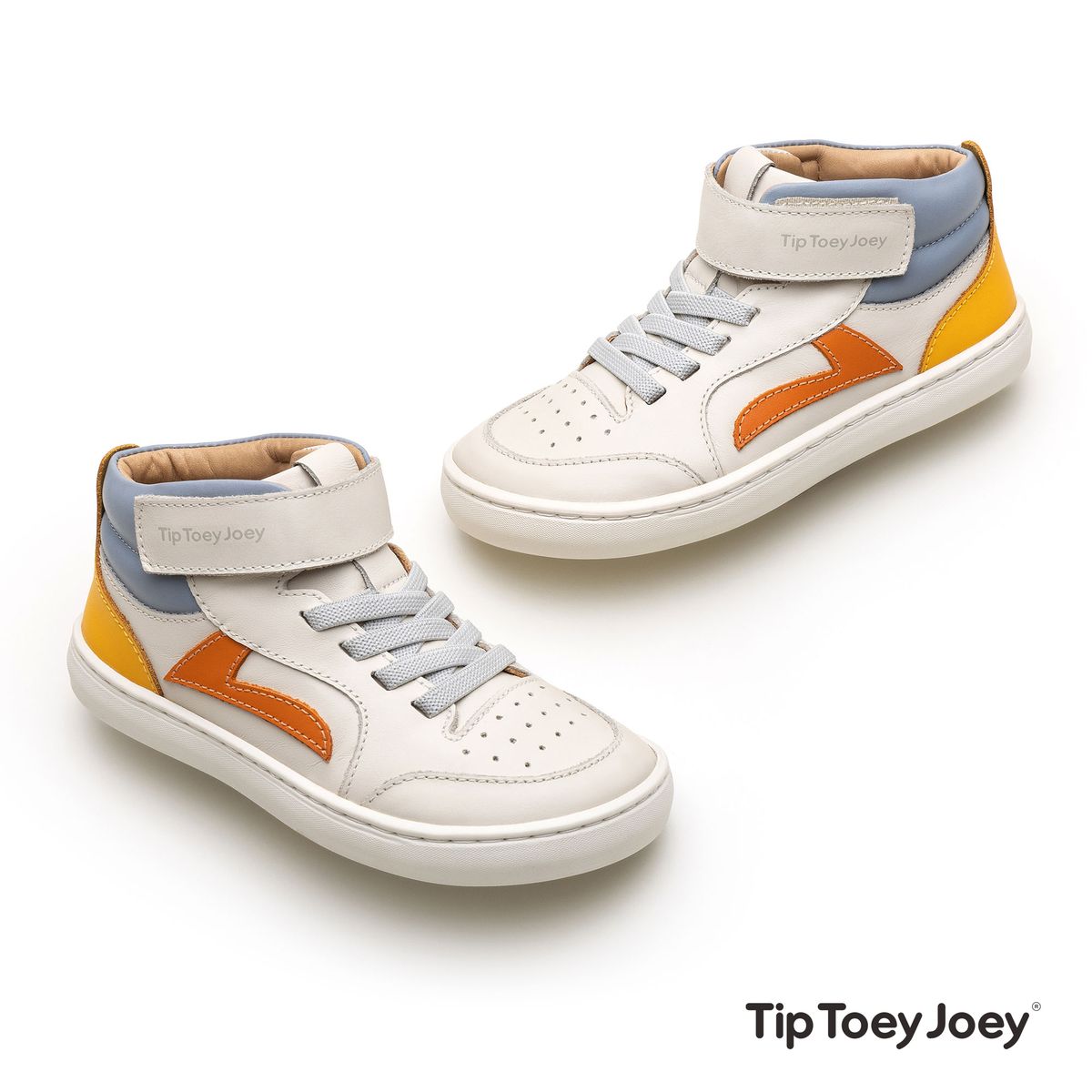 Botas LANDY HIGH-TOP TAPIOCA/ TANGERINE/ CAJA- Tip Toey Joey