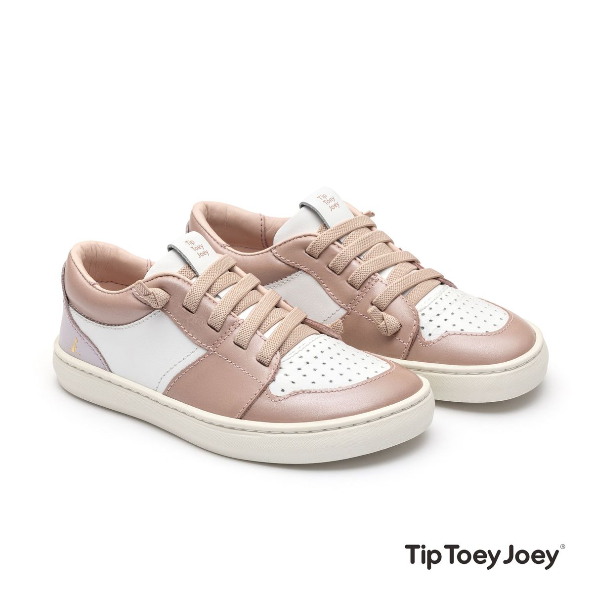 Ténis ollie WHITE/ PINK DREAM/ LAVANDER-Tip Toey Joey