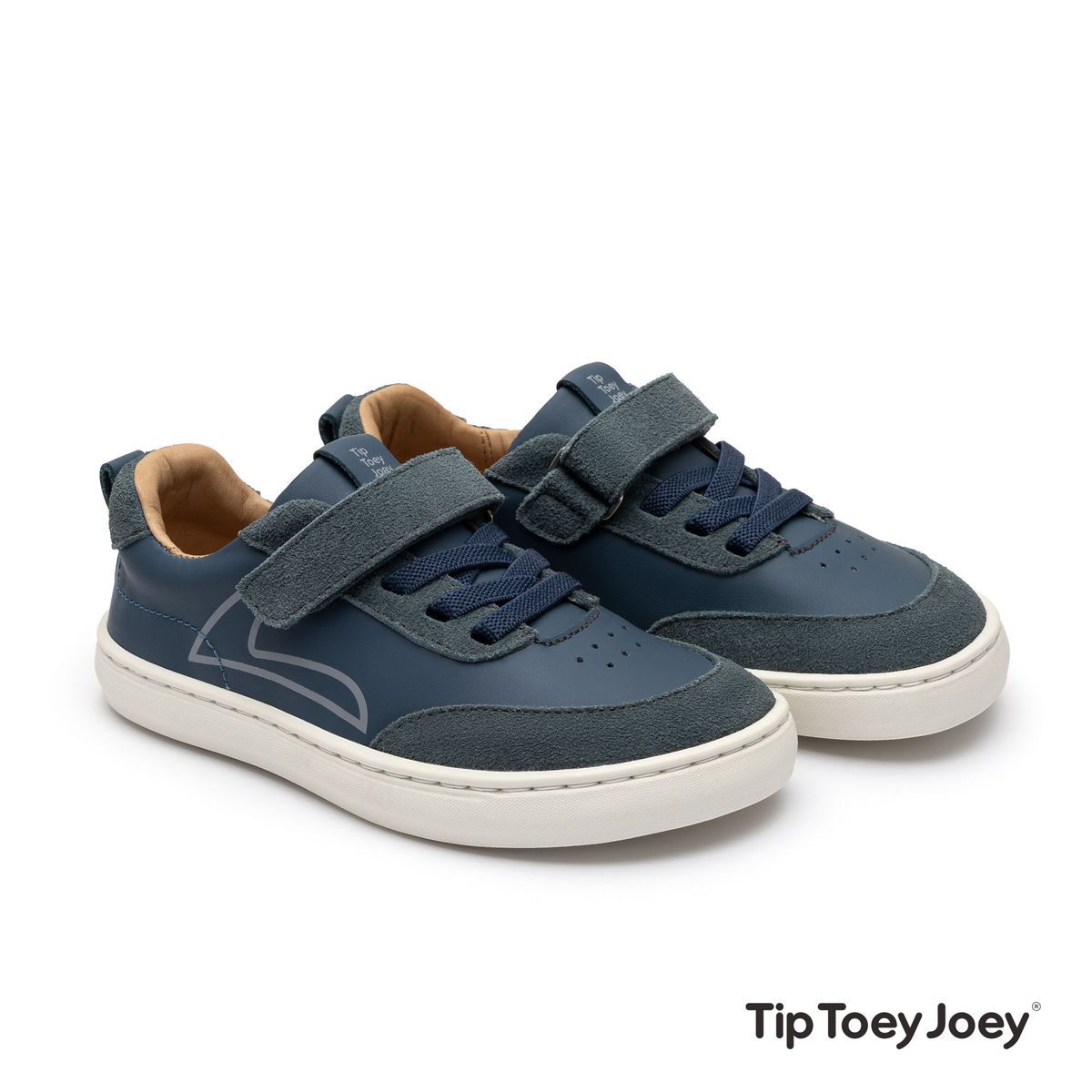 Sapatilhas Outline LAGUNA/ URBAN BLUE SUEDE - Tip Toey Joey