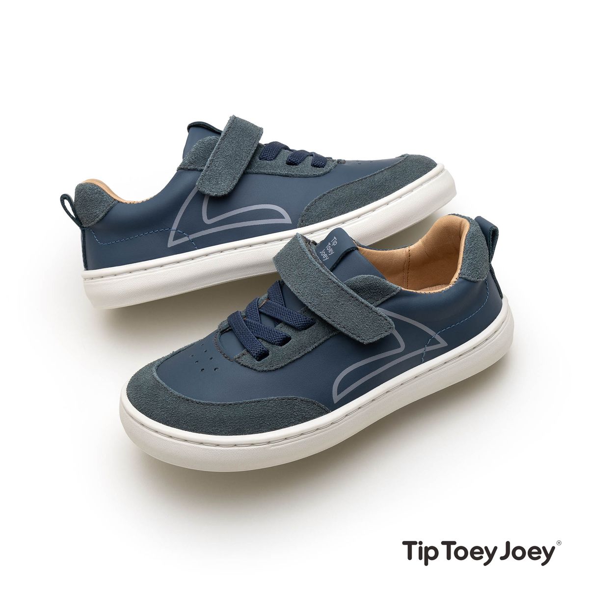 Sapatilhas Outline LAGUNA/ URBAN BLUE SUEDE - Tip Toey Joey
